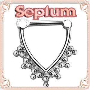 Stainless Steel Septum jewelry